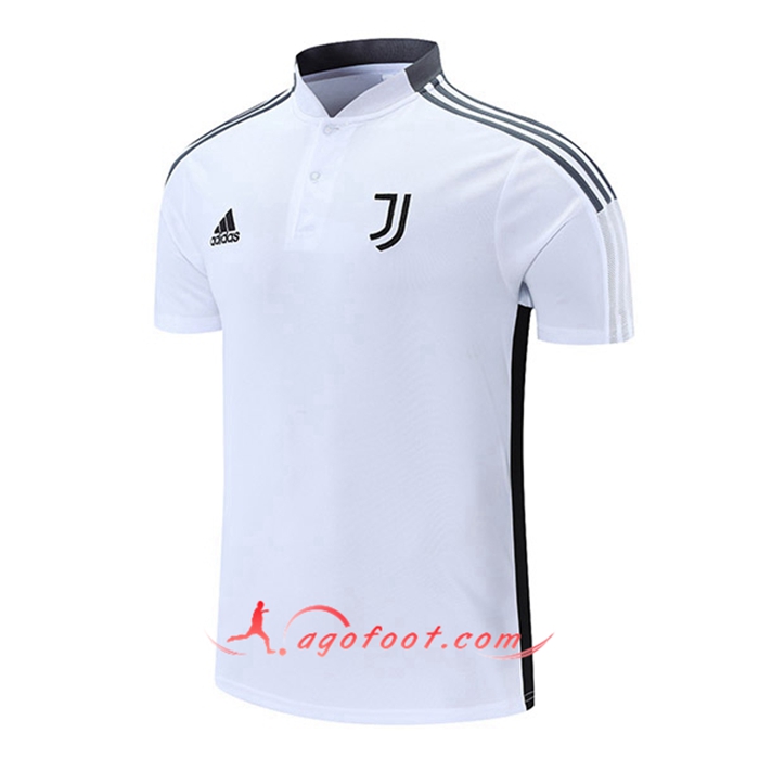 Polo Foot Juventus Blanc/Gris 2021/2022
