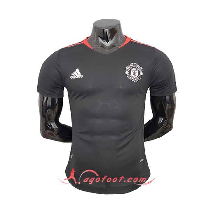 Training T-Shirts Manchester United Rouge/Noir 2021/2022