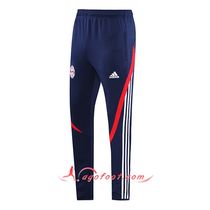 Training Pantalon Foot Bayern Munich Rouge/Blanc/Bleu Marin 2021/2022