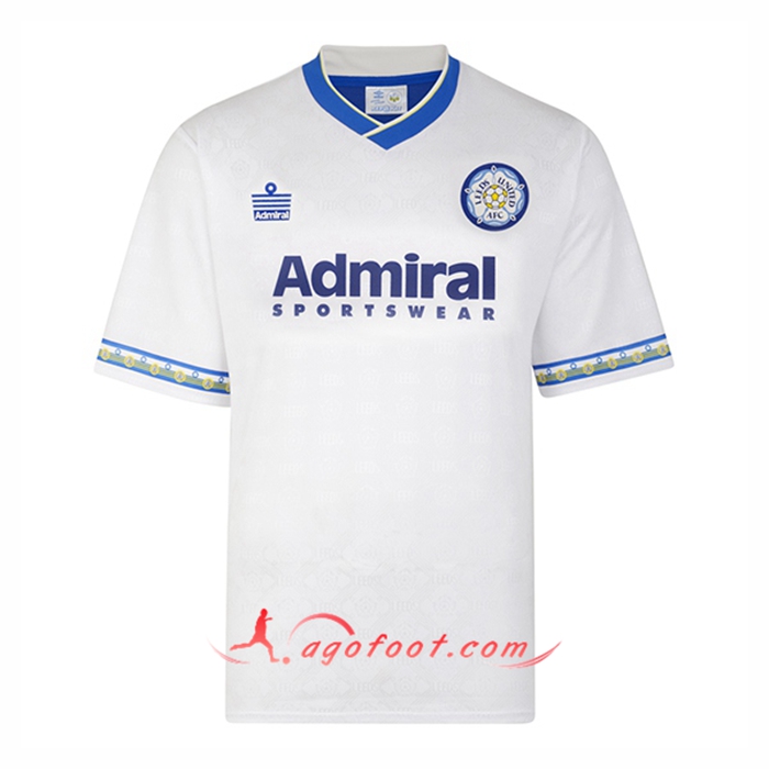 Maillot de Foot Leeds United Retro Domicile 1992/1993 -2
