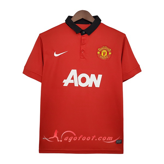 Maillot de Foot Manchester United Retro Domicile 2013/2014