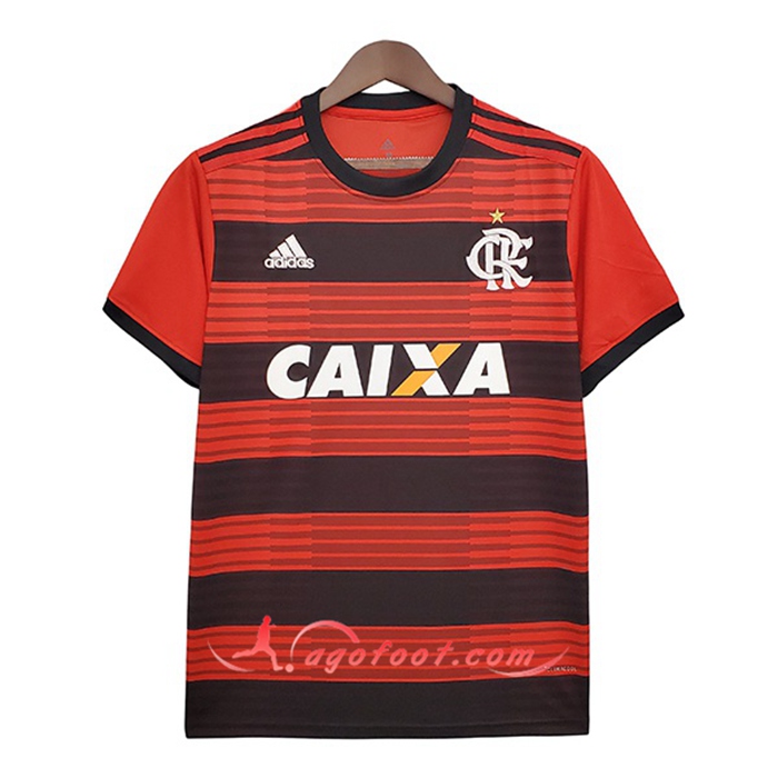 Maillot de Foot Flamengo Retro Domicile 2018/2019 -1