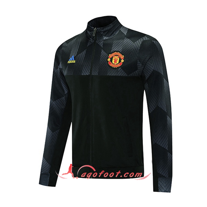 Veste Foot Manchester United Noir/Gris 2021/2022