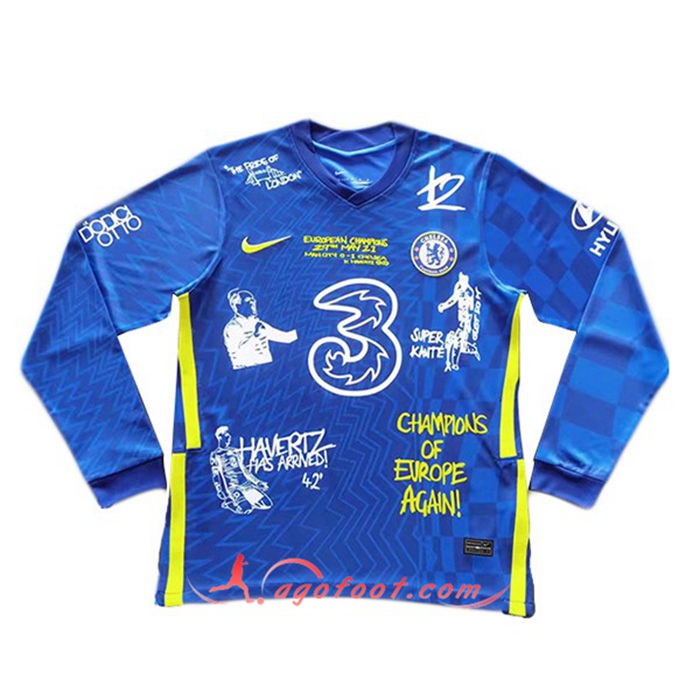 Maillot de Foot Dodici x Chelsea Special Domicile Manche longue 2021/2022