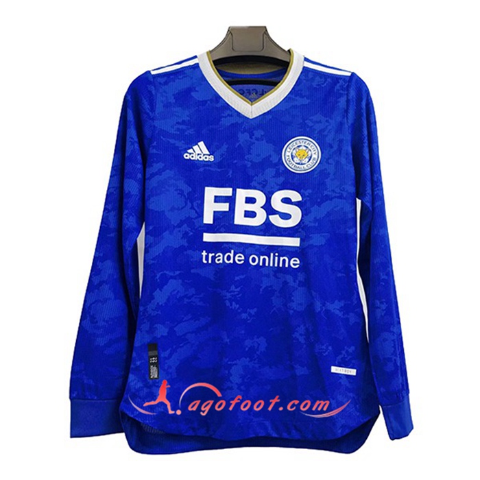 Maillot de Foot Leicester City Domicile Manche longue 2021/2022