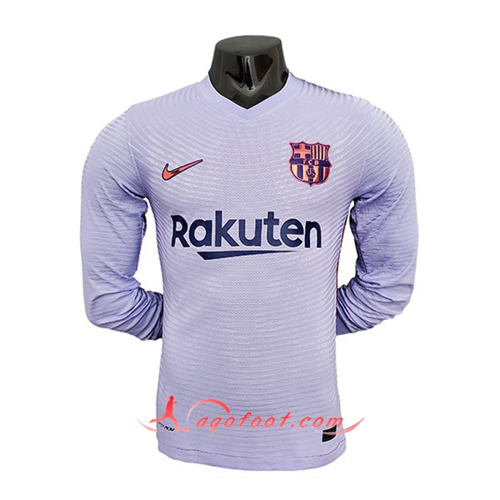 Maillot de Foot FC Barcelone Exterieur Manche longue 2021/2022