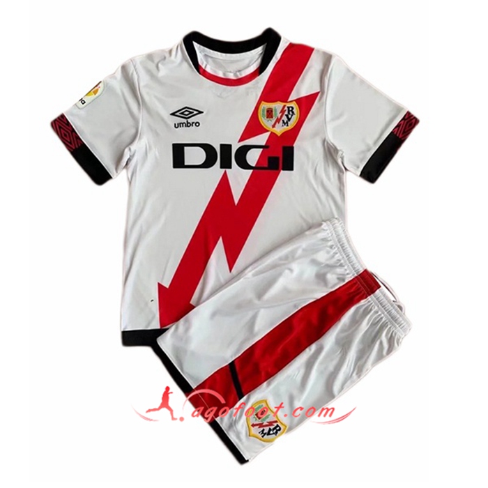 Maillot de Foot Rayo Vallecano Enfant Domicile 2021/2022