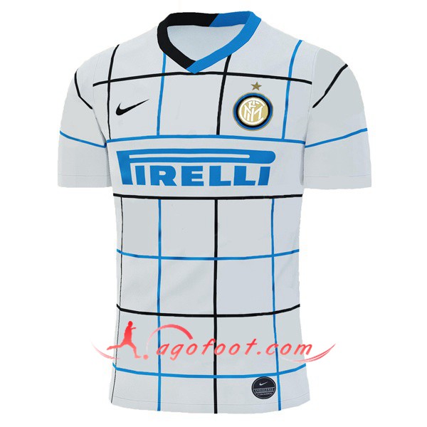 Maillot Foot Inter Milan Exterieur Version Fuite Floqué 20/21
