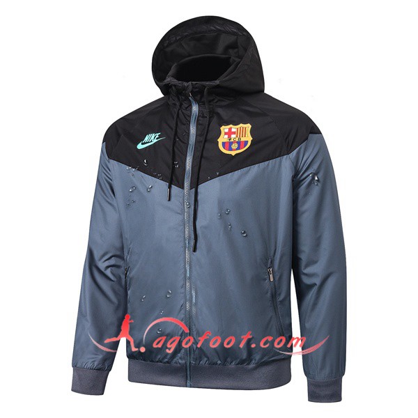 Nouveau Coupe Vent FC Barcelone Noir 19/20