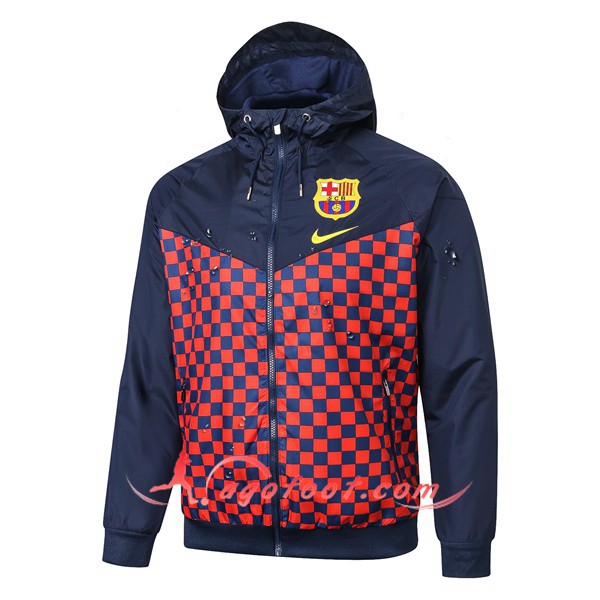 Nouveau Coupe Vent FC Barcelone Bleu Rouge 19/20