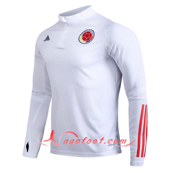 Nouveau Training Sweatshirt Colombie Blanc 20/21