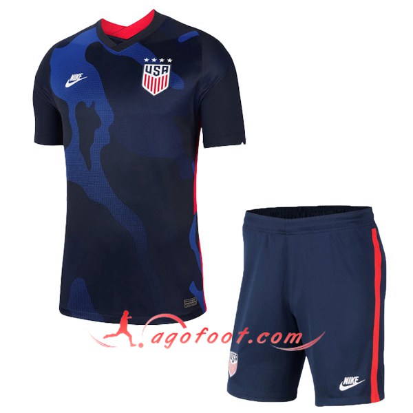Maillot Foot Etats-Unis Enfants Exterieur Personnalisé Floqué 20/21