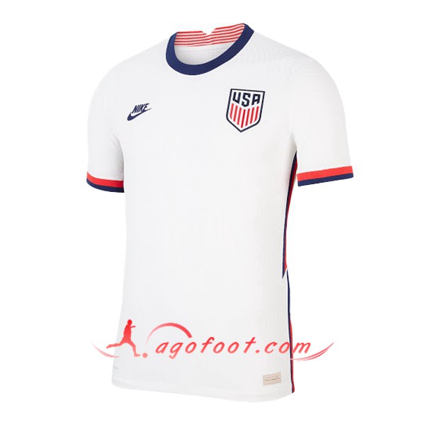 Maillot Equipe De Etats-Unis Domicile Personnalisé Floqué 20/21