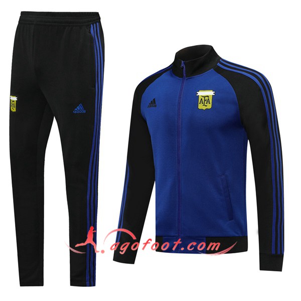 Ensemble Survetement de Foot - Veste Argentine Bleu 20/21
