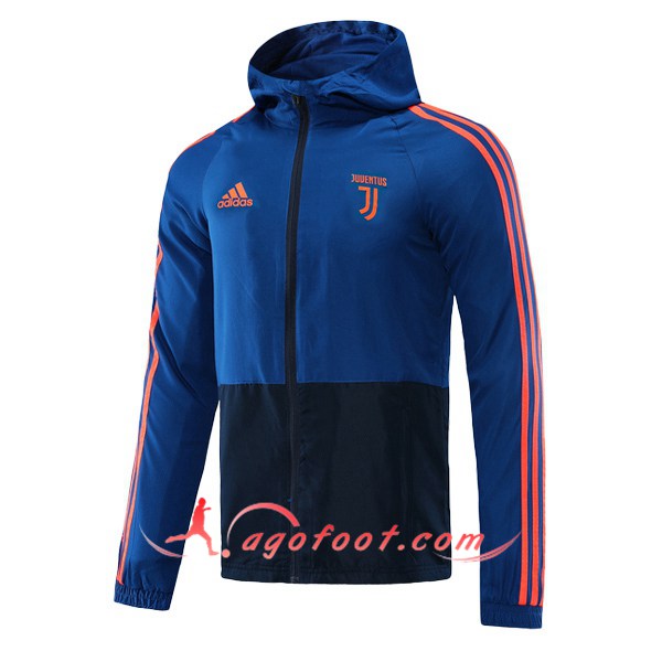 Nouveau Coupe-Vent Juventus Bleu 20/21