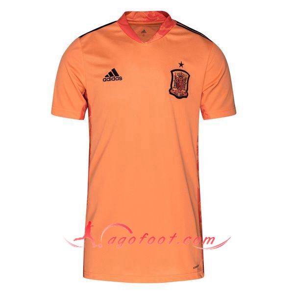 Maillot Equipe De Espagne Gardien de but Personnalisé Floqué 20/21