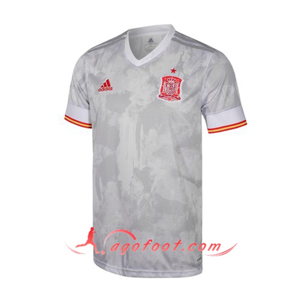 Maillot Equipe De Espagne Exterieur Personnalisé Floqué 20/21