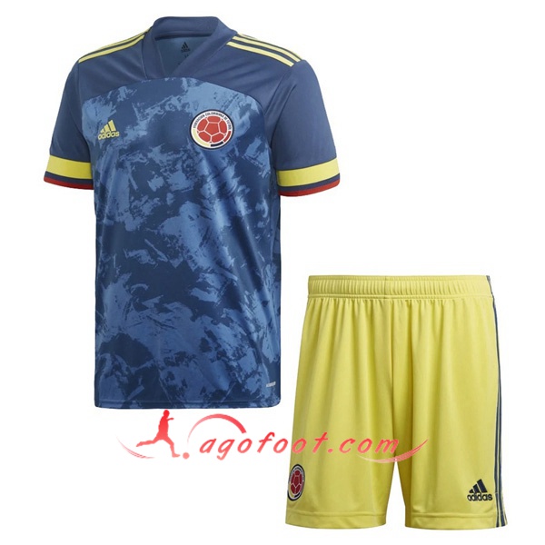 Maillot Foot Colombie Enfants Exterieur Personnalisé Floqué 20/21