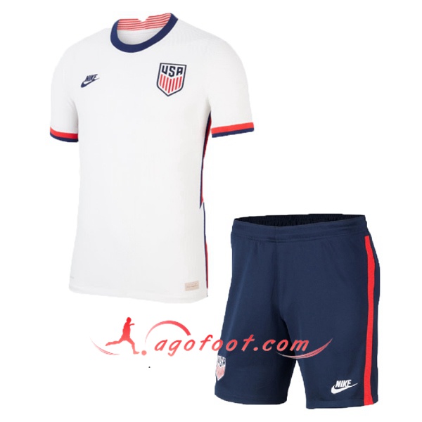 Maillot Foot Etats-Unis Enfants Exterieur Personnalisé Floqué 20/21