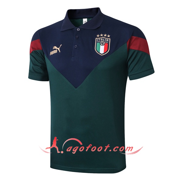 Polo Foot Italie Vert 20/21