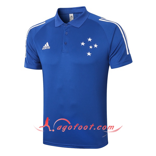 Polo Foot Cruzeiro EC Bleu 20/21