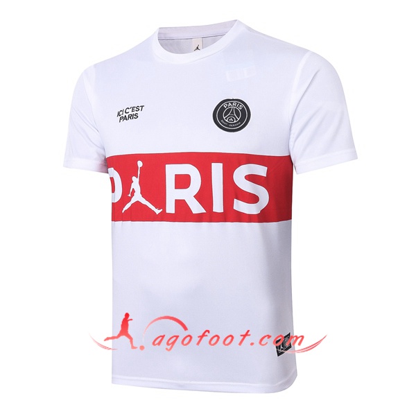 Training T-Shirts Paris PSG Blanc 20/21