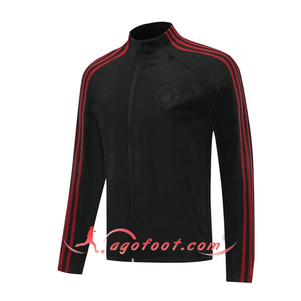 Nouveau Veste Foot Manchester United Noir 20/21