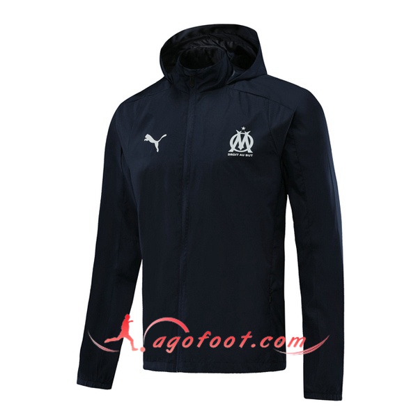 Nouveau Coupe-Vent Marseille OM Bleu Royal 20/21