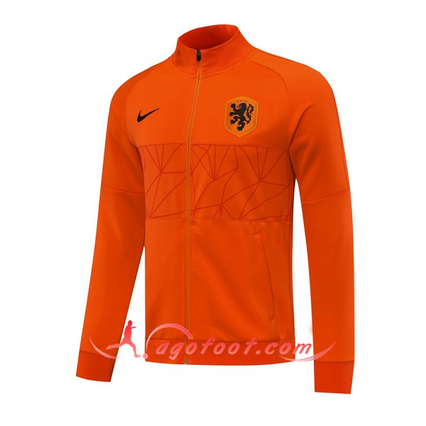 Nouveau Veste Foot Pays-Bas Orange 20/21