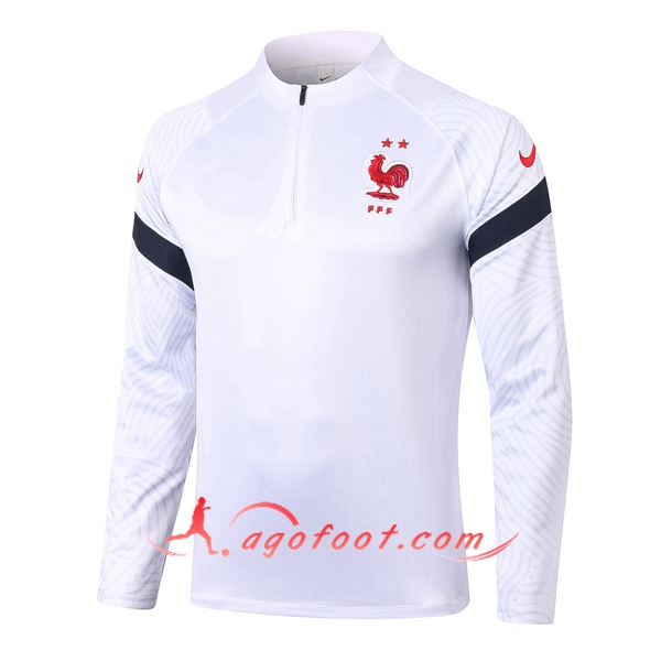 Nouveau Training Sweatshirt France Blanc 20/21