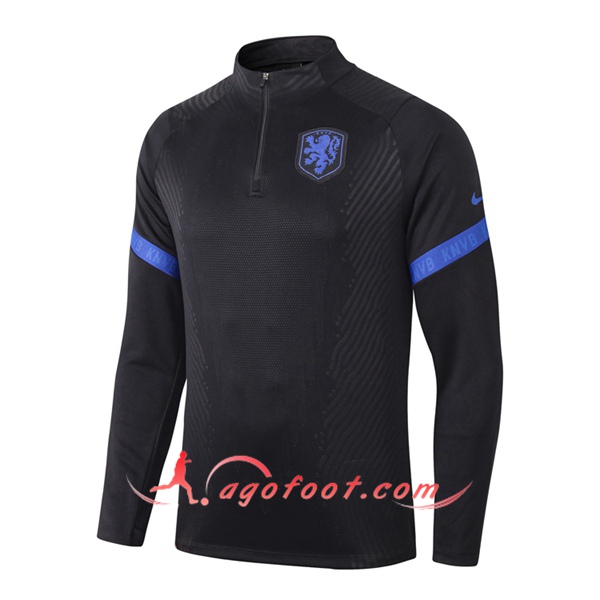 Nouveau Training Sweatshirt Pays-Bas Noir 20/21 Nouveau Training Sweatshirt Pays-Bas Noir 20/21