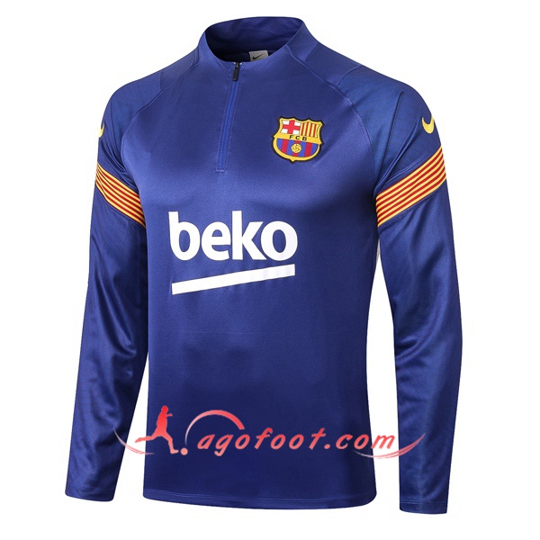 Nouveau Training Sweatshirt FC Barcelone Bleu 20/21