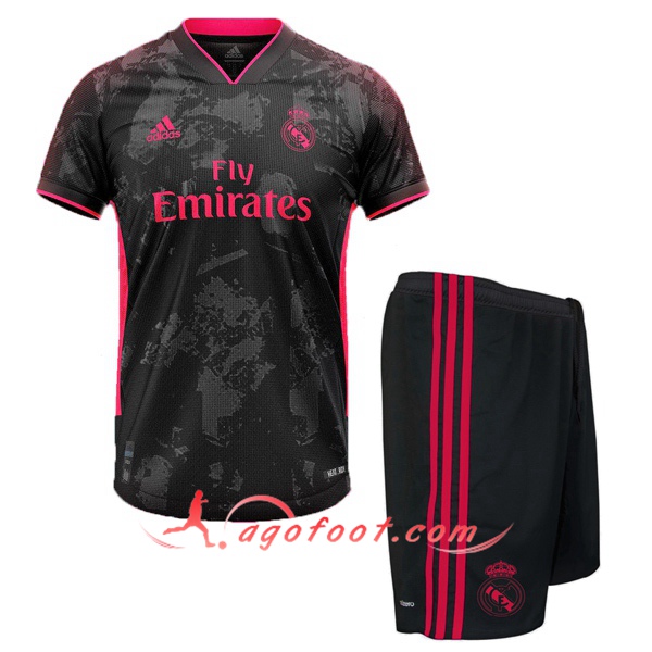 Ensemble Maillots Foot Real Madrid Enfants Third Version Fuite 20/21