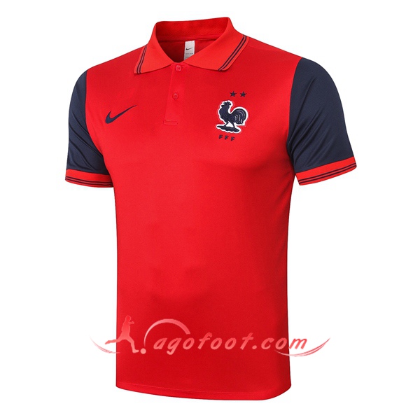 Polo Foot France Rouge 20/21
