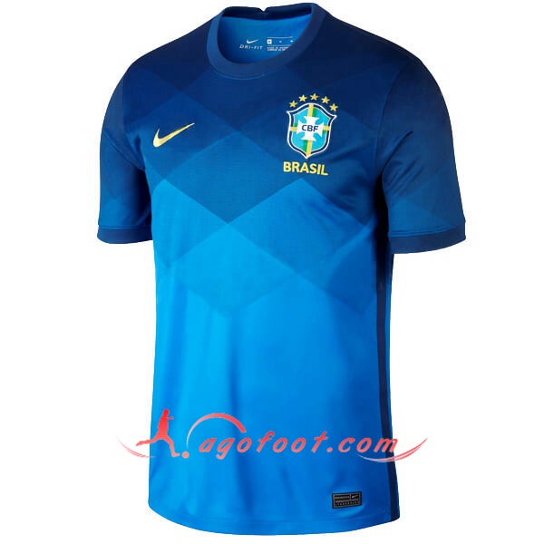 Maillot Equipe De Bresil Exterieur Personnalisé Floqué 20/21
