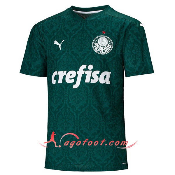 Maillot Foot Palmeiras Domicile Floqué 20/21