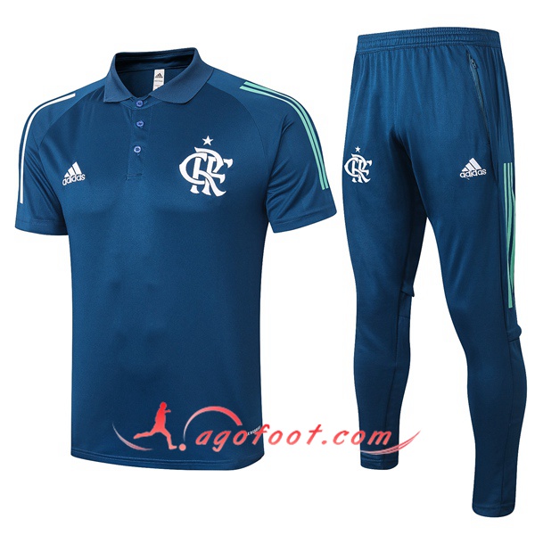 Ensemble Polo Flamengo + Pantalon Bleu Royal 20/21