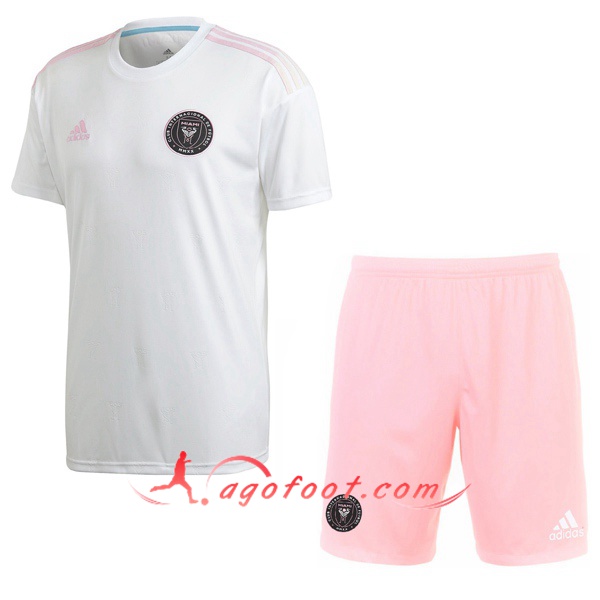 Ensemble Maillots Foot Inter Miami CF Enfants Domicile Personnalisé 20/21