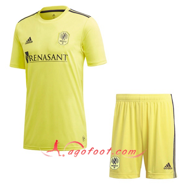 Ensemble Maillots Foot Nashville SC Enfants Domicile Personnalisé 20/21