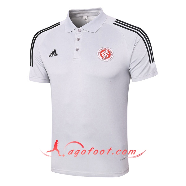 Polo Foot SC Internacional Gris Clair 20/21