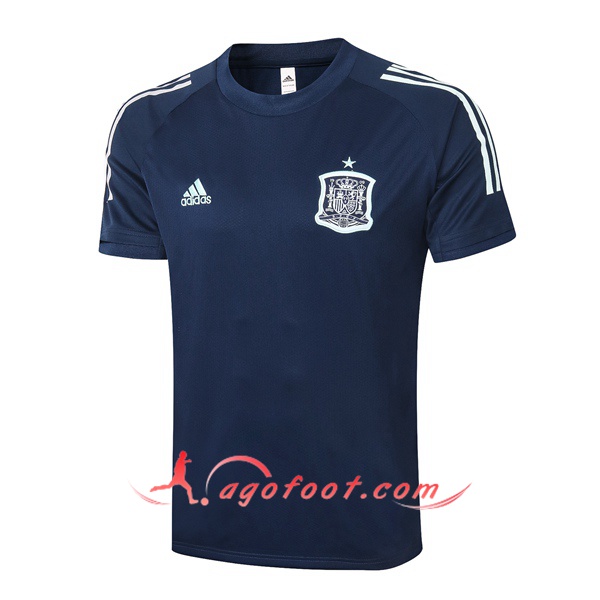Training T-Shirts Espagne Bleu Royal 20/21