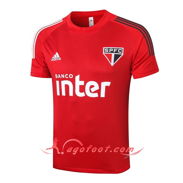 Training T-Shirts Sao Paulo FC Rouge 20/21
