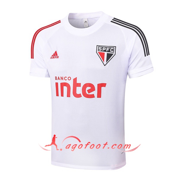 Training T-Shirts Sao Paulo FC Blanc 20/21
