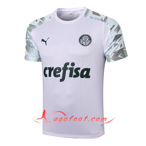 Training T-Shirts Palmeiras Blanc 20/21