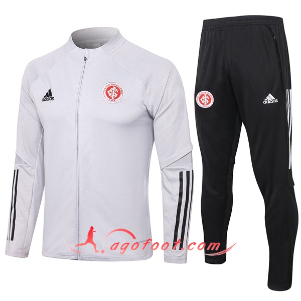 Ensemble Survetement Foot - Veste SC Internacional Gris 20/21