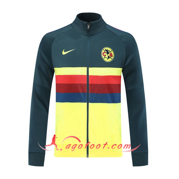 Nouveau Veste Foot Club America Jaune 20/21