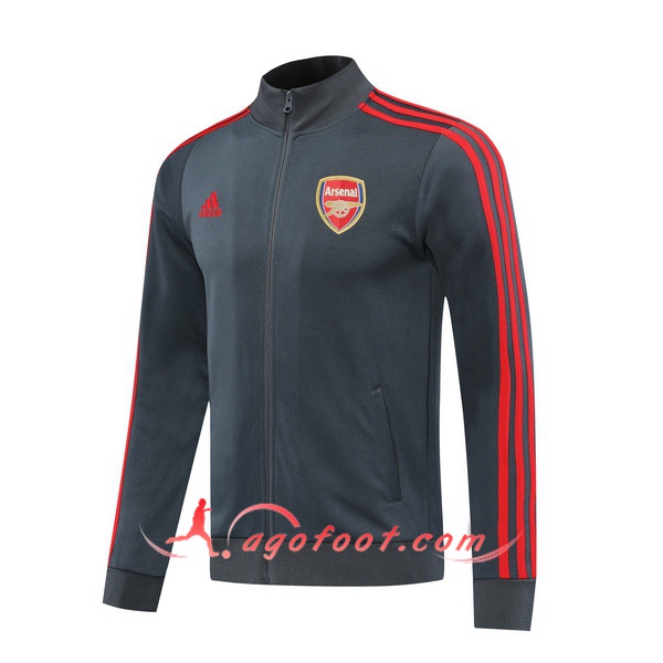 Nouveau Veste Foot Arsenal Gris 20/21