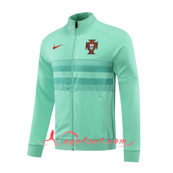 Nouveau Veste Foot Portugal Vert 20/21