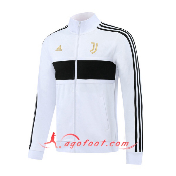 Nouveau Veste Foot Juventus Blanc 20/21