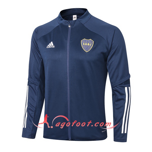 Nouveau Veste Foot Boca Juniors Bleu Royal 20/21